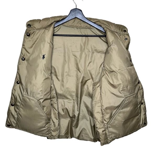 Polo Ralph Lauren Reversible Down Vest Medium - Picture 3 of 3